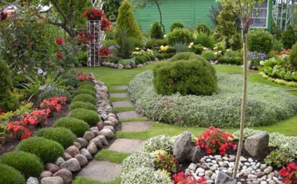 Круговые мотивы в планировке