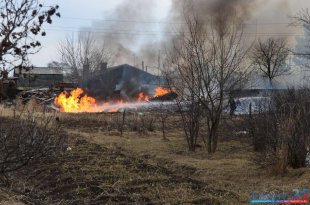 В селе Черниговка на огород упал боевой самолёт (ФОТО, ВИДЕО)