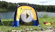 Мобильная перевозная походная баня палатка для дачи